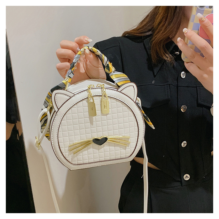 Title 24, Nouveau Sac Messenger pour Femme Motif Chat Mig...