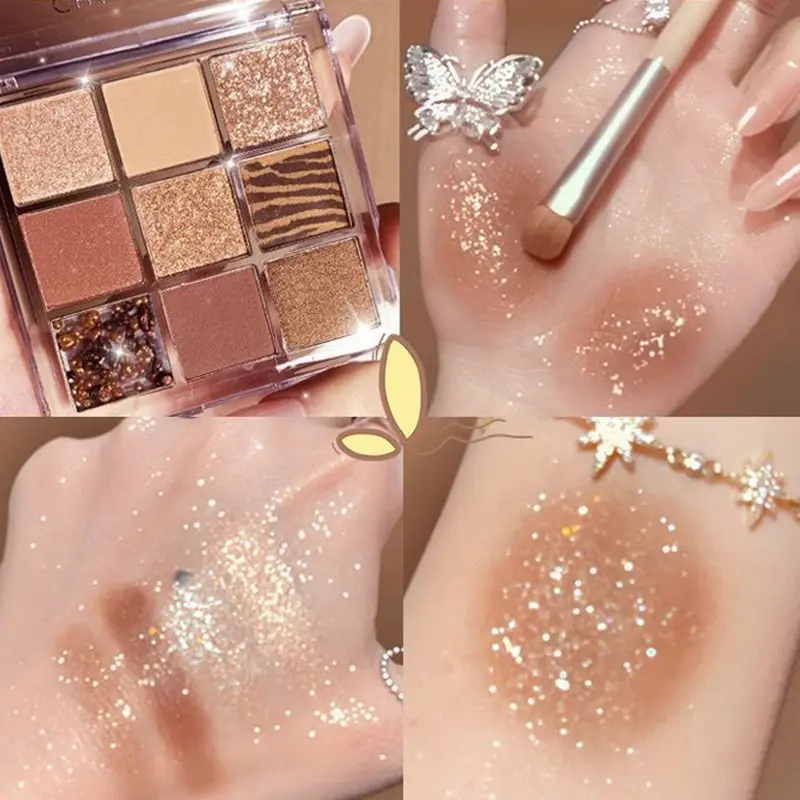 Fashion Personality Acrylic Nine Colors Eye Shadow