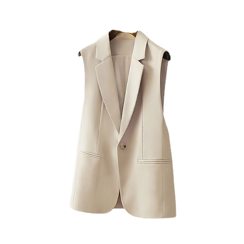 Simple Women's Business Suit Vest - Image 24