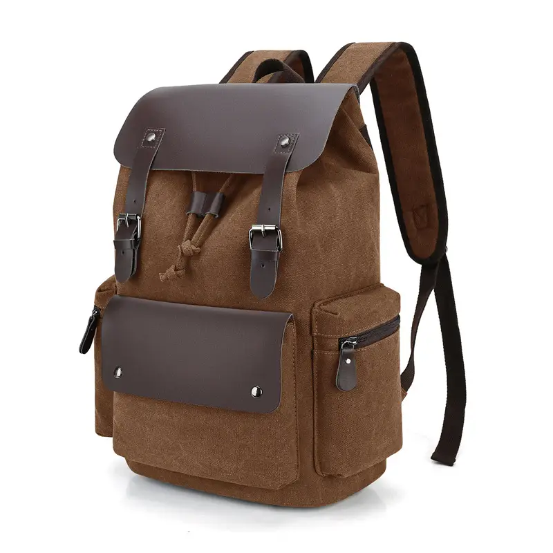 Drawstring Backpack Retro Canvas Personality
