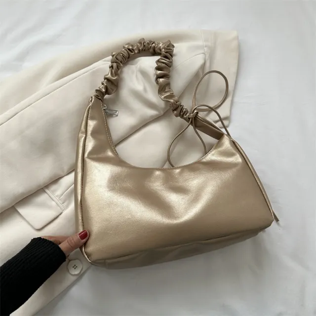 Simple Shoulder Bag Casual Trend Gold - Shop at LoveMi