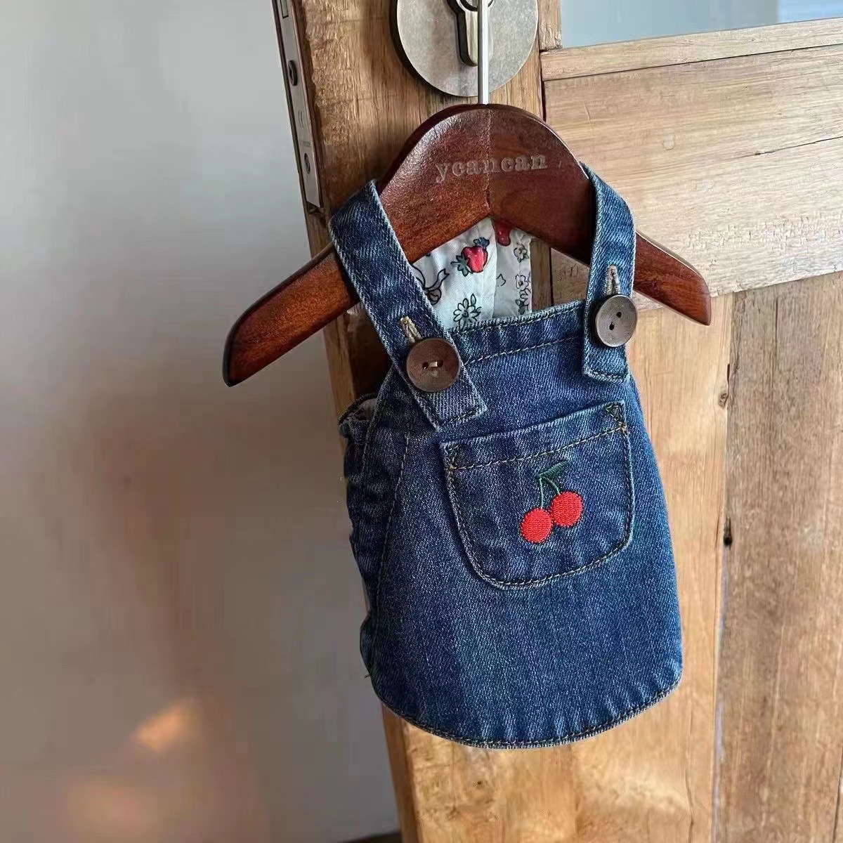 Spring And Summer Small Dog Pet Cat Denim Skirt