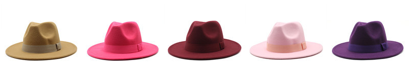 Title 32, Autumn And Winter Men And Women Big Brim Hat