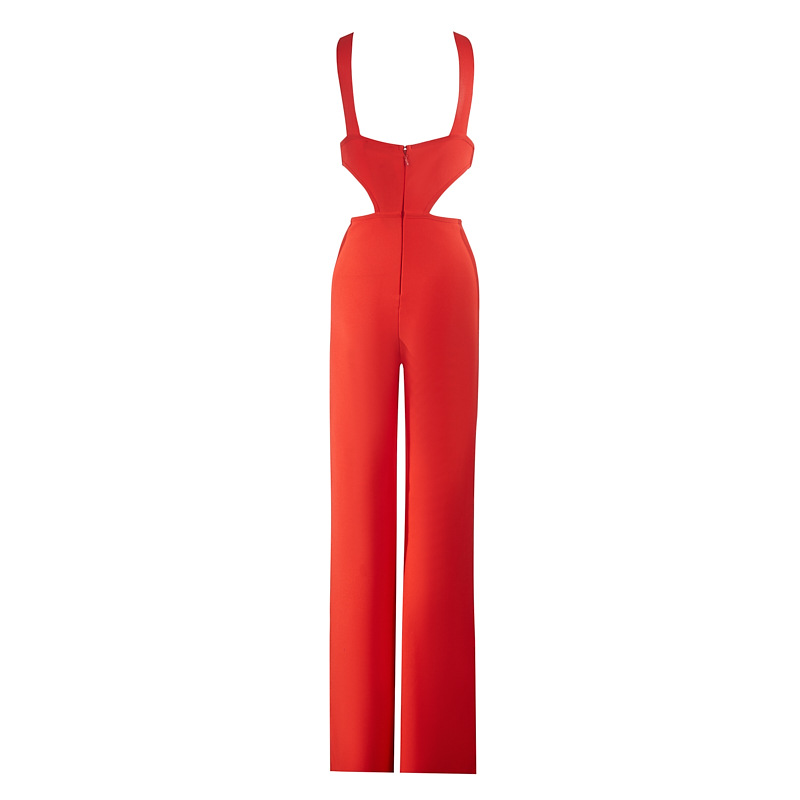 Title 2, Banquet Party Bandage Jumpsuit Women