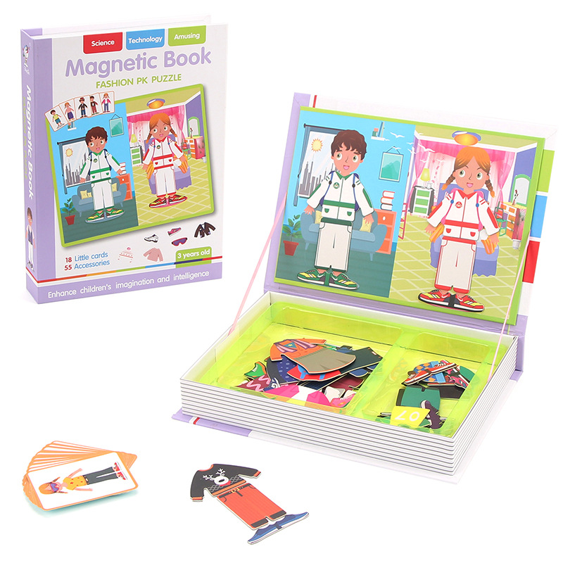 Educational Magnetic Puzzle DIY Toy For Parent-child Play — foto 13