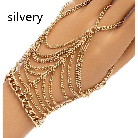 Women's Electroplated Alloy Tassel Bracelet