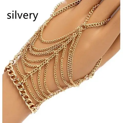 Women's Electroplated Alloy Tassel Bracelet