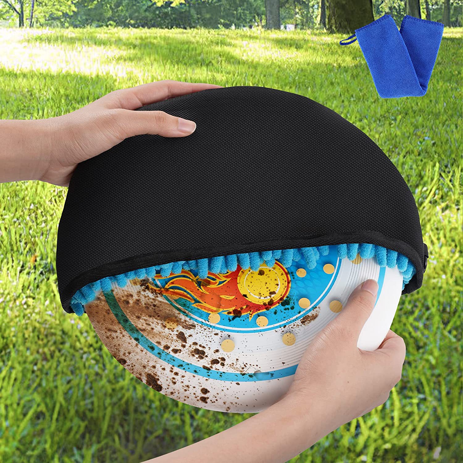 Cleaning Cloth Wiping Bag With Hook