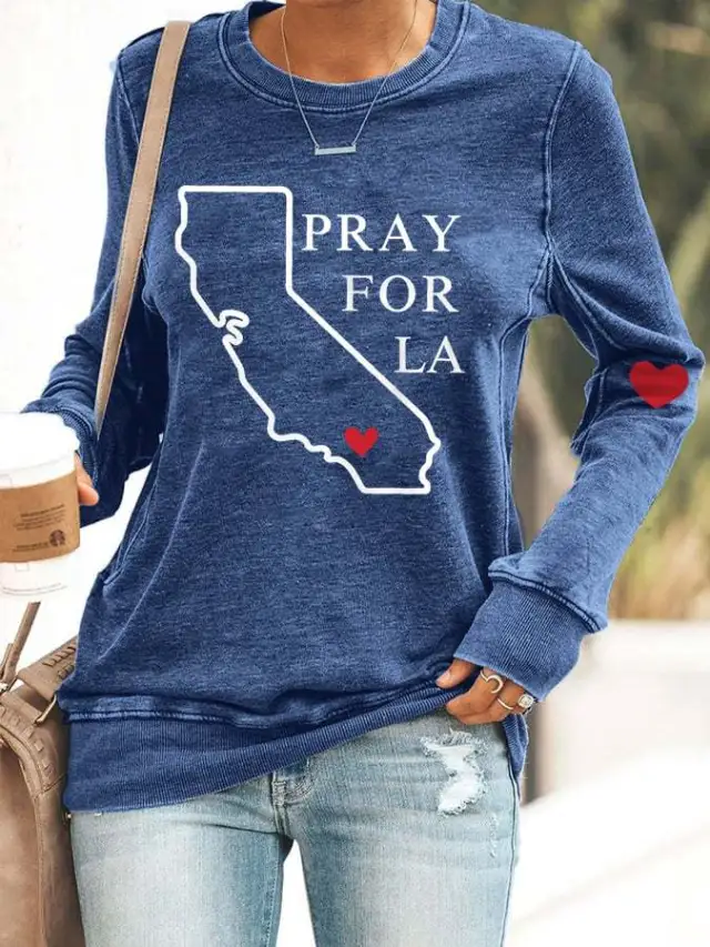 Casual Long Sleeve V neck Women's Top Blue - Shop at LoveMi