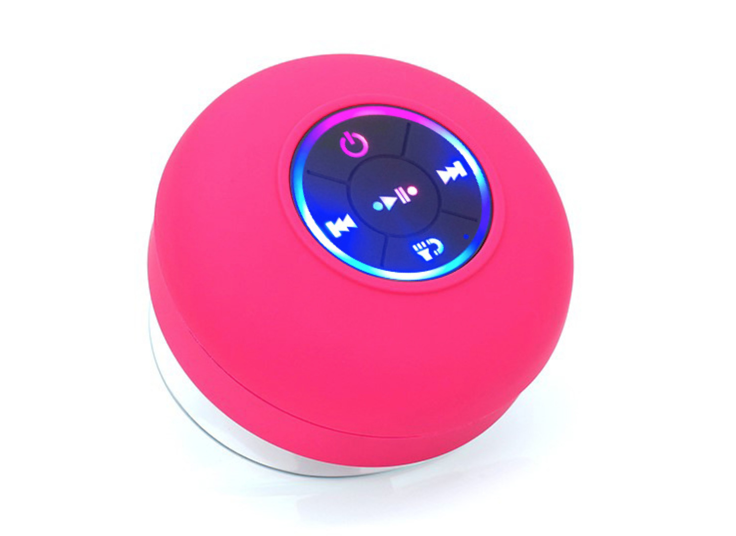 BTS07 Enceinte Bluetooth Étanche avec Lumière - Ventouse, Sans Fil, USB Recha - Photo 9 sur 11