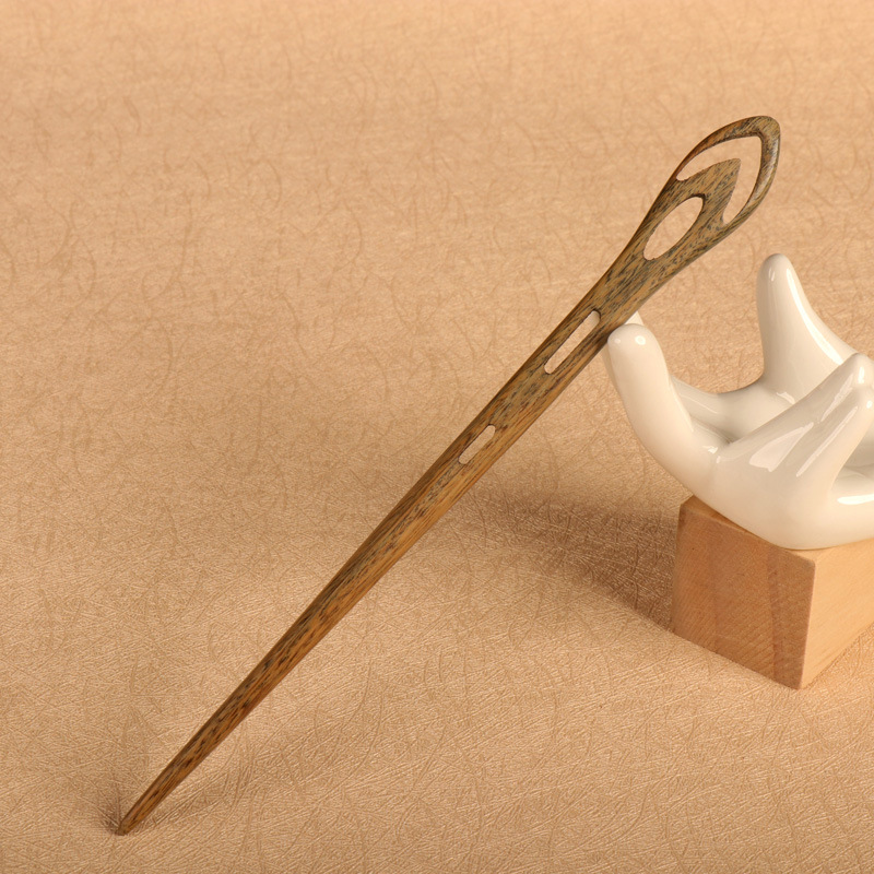 Green Sandalwood Hairpin Hairpin Antiquity Hair Clasp 21