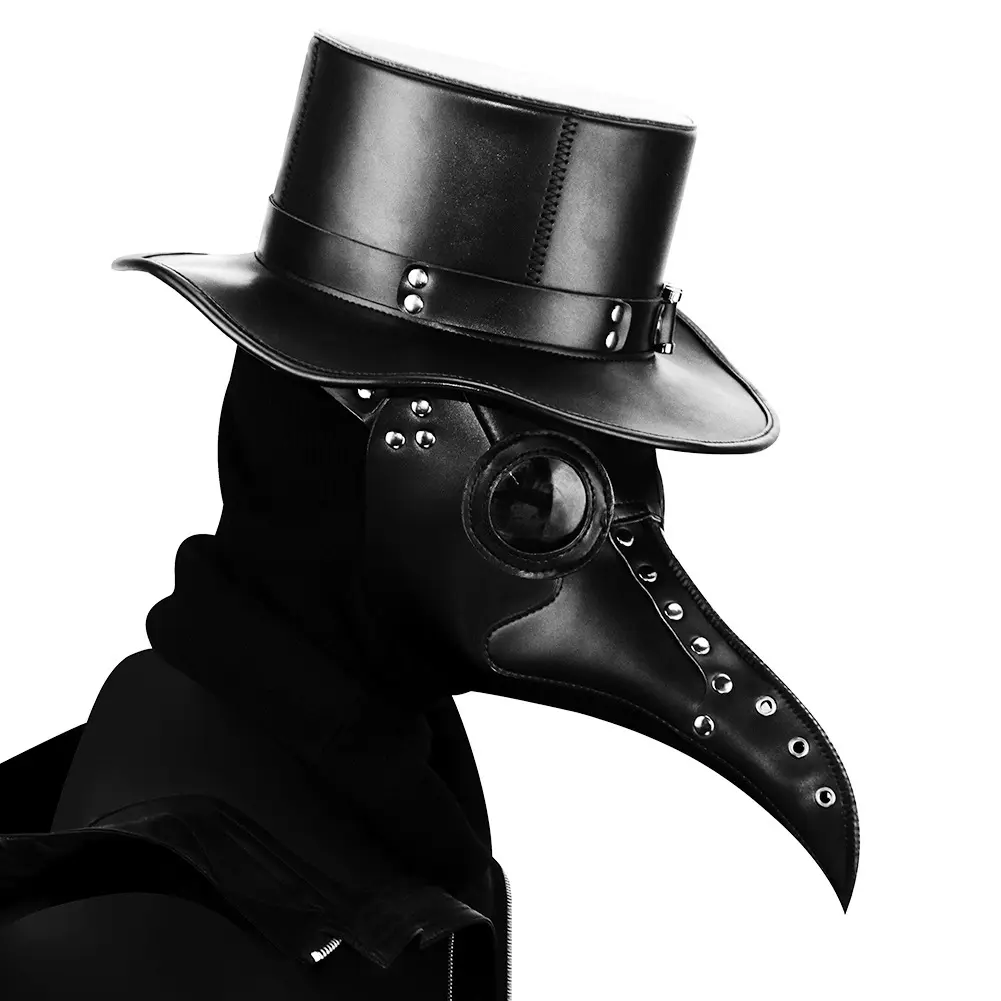 Steampunk Plague Beak Masquerade Party Mask Headgear