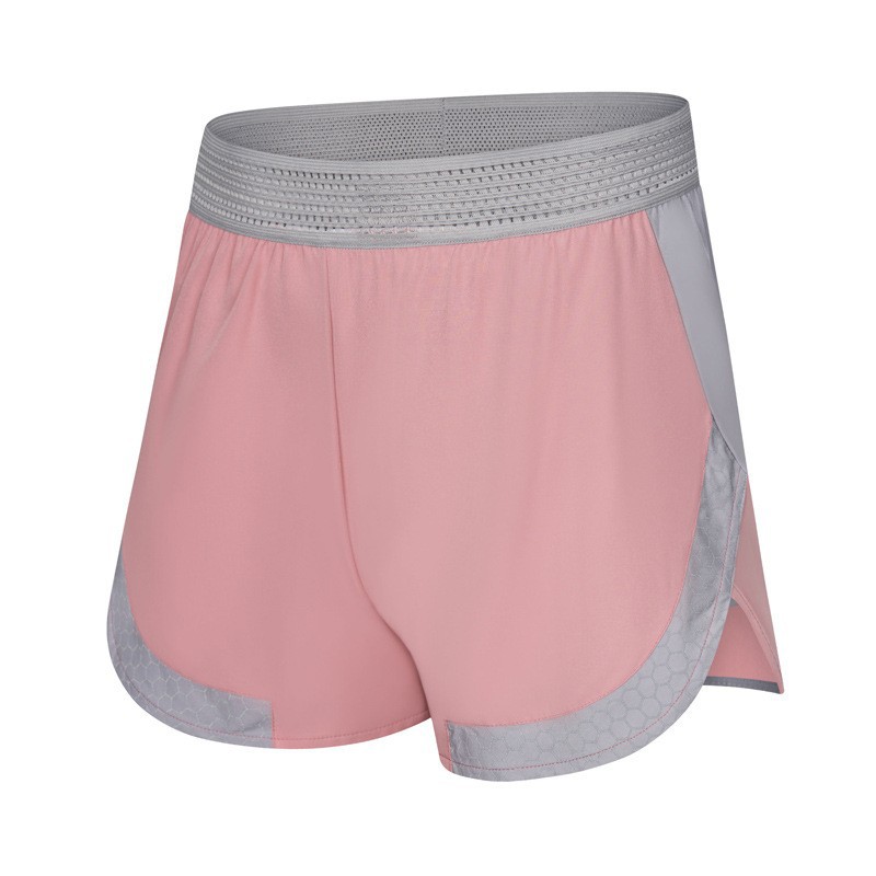 Summer Marathon Running Double-layer Breathable Quick-drying Wicking Fitness Shorts