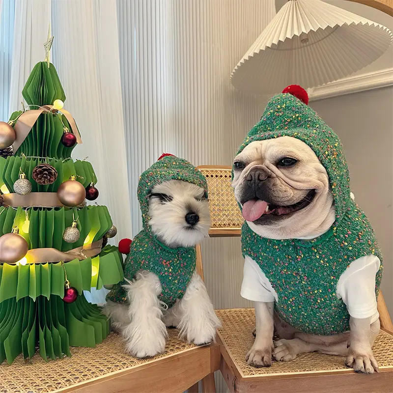 Autumn And Winter Warm Christmas Hooded Woolen