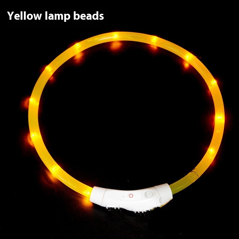 Yellow Lamp Beads