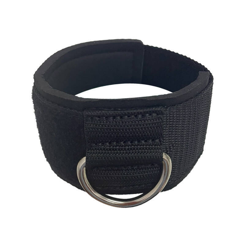 Ankle Strap With Single D-ring For Hip And Leg Training On A Power Rack