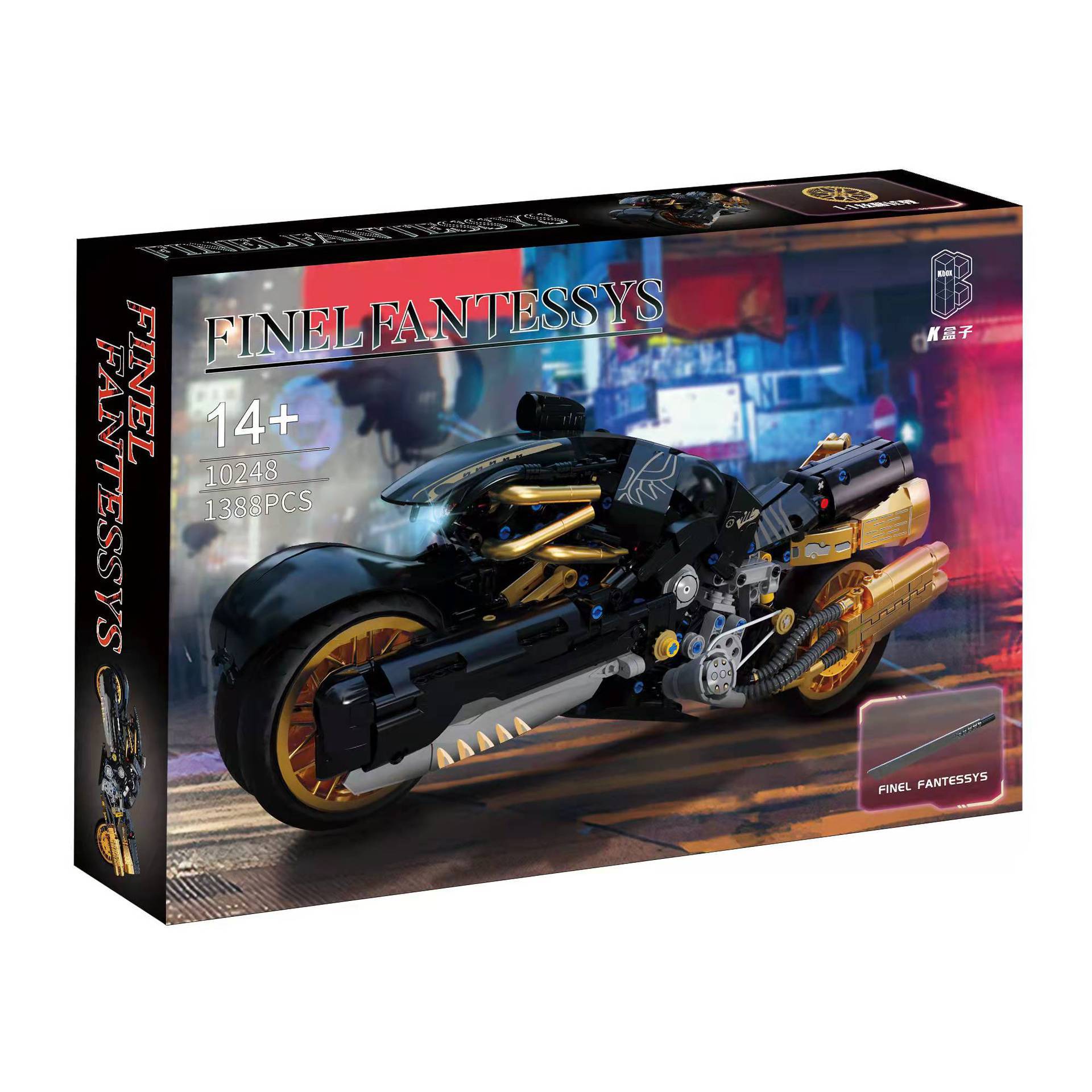 10248 Final Fantasy Motorcycle