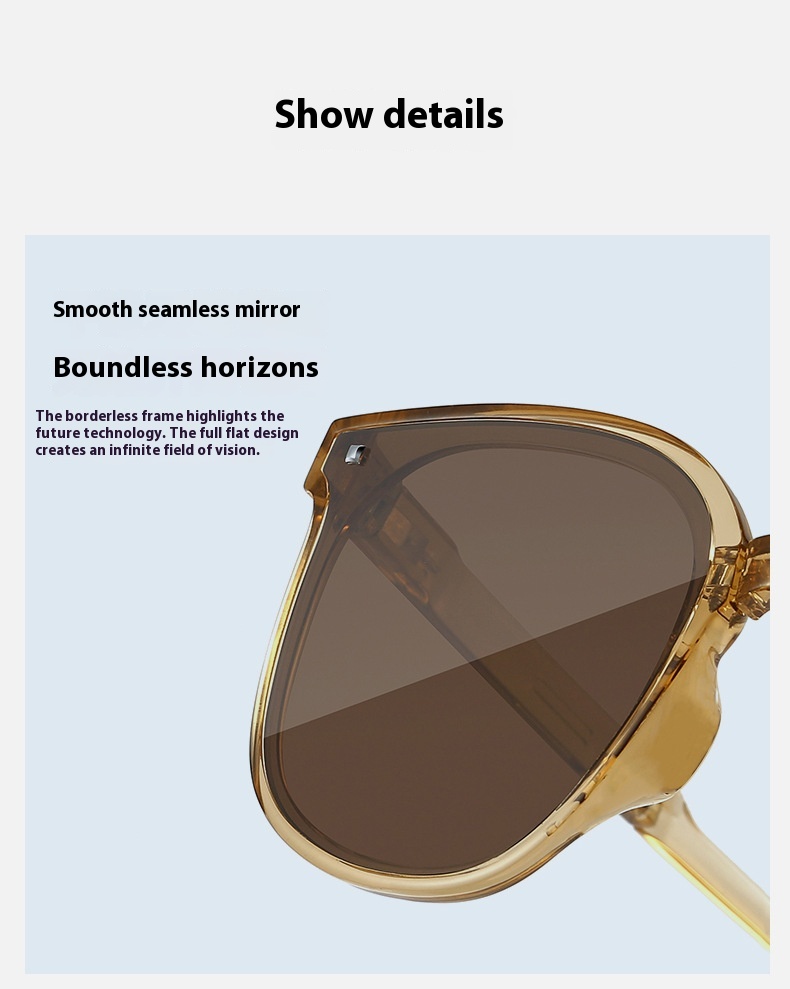 Fashionable Retro Sun Protection Folding Sunglasses - Image 11
