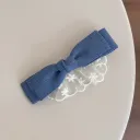 Blue Dress Barrettes
