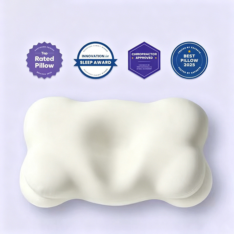 Cloud-shaped Slow-rebound Memory Foam Pillow Insert