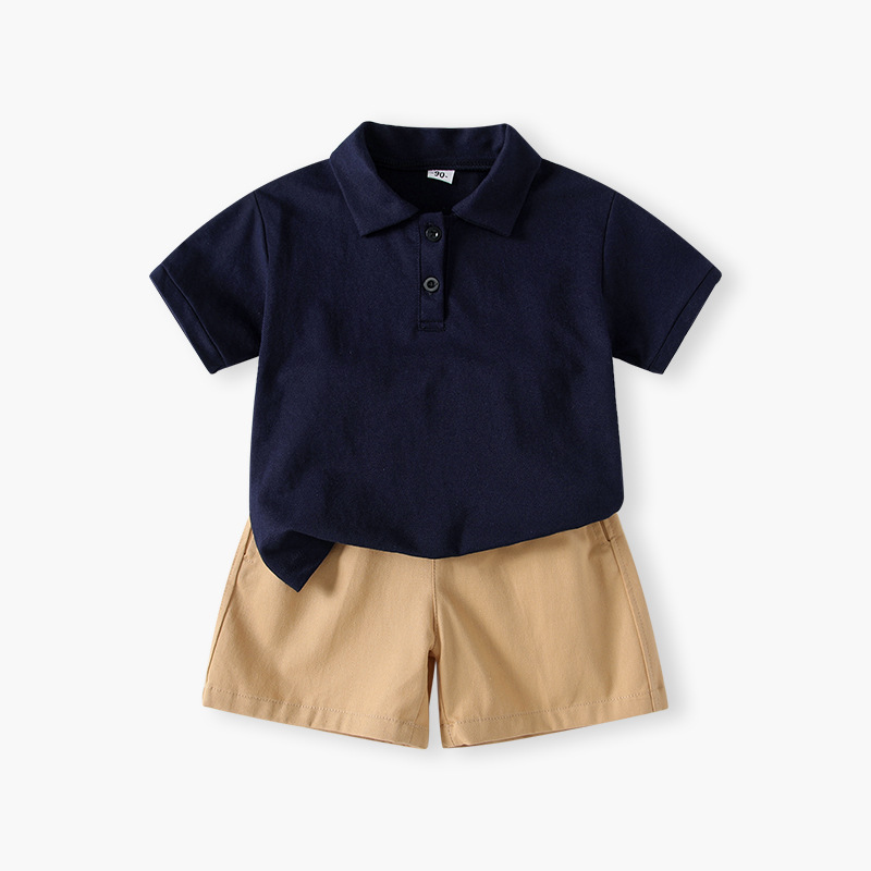 Boys Summer Short-Sleeve T-Shirt Set