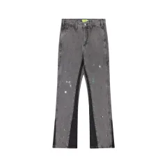 Women's Fashion Loose Wide-leg Pants - Grey - View 1