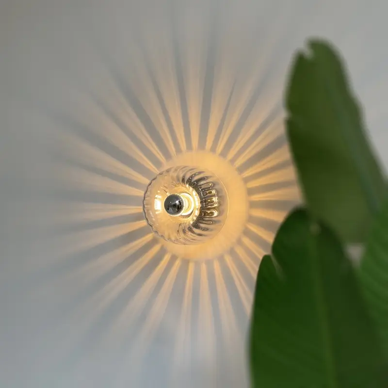 Simple Modern Creative LED Glass Decorative Art
