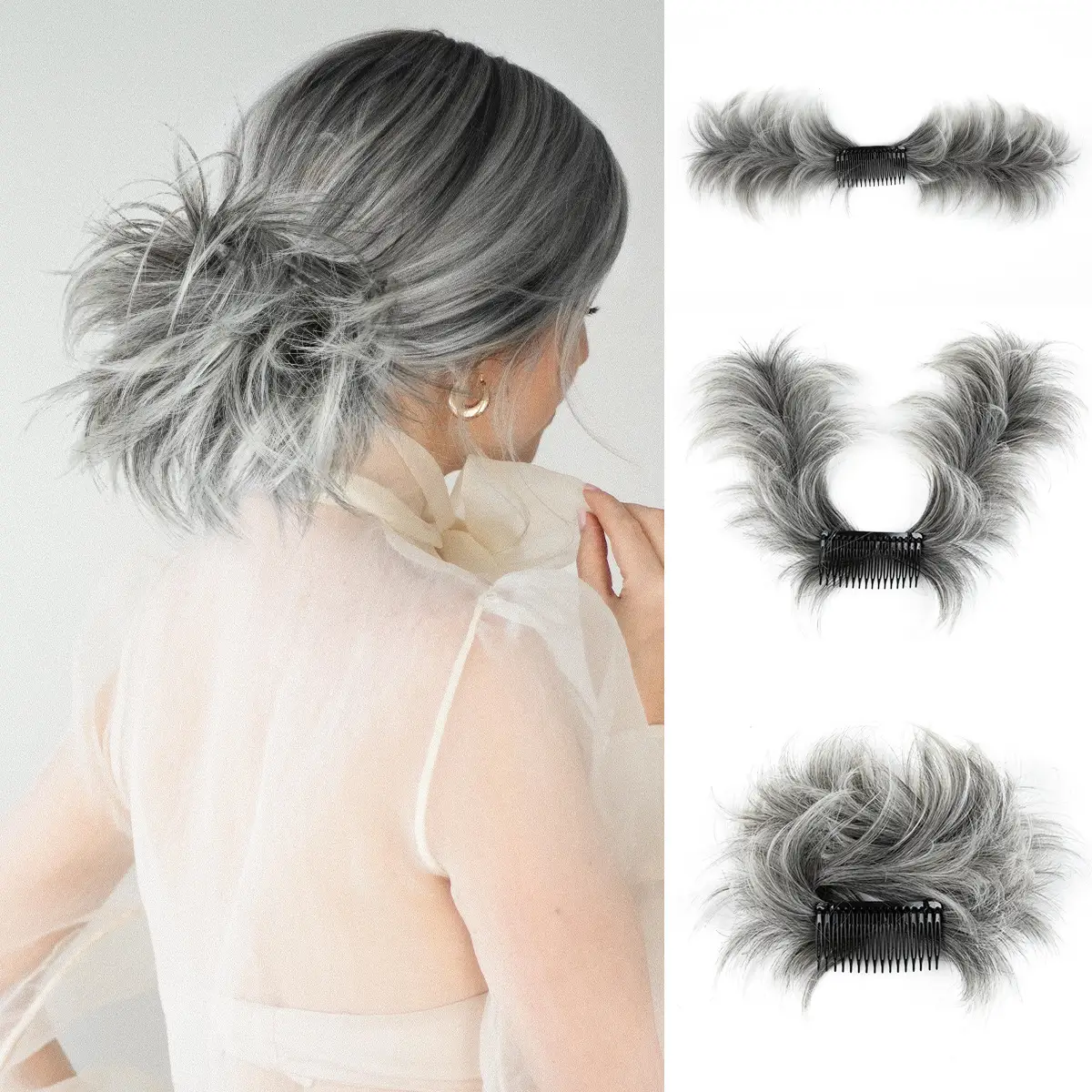 European And American Wig Set Women's Adjustable Grip