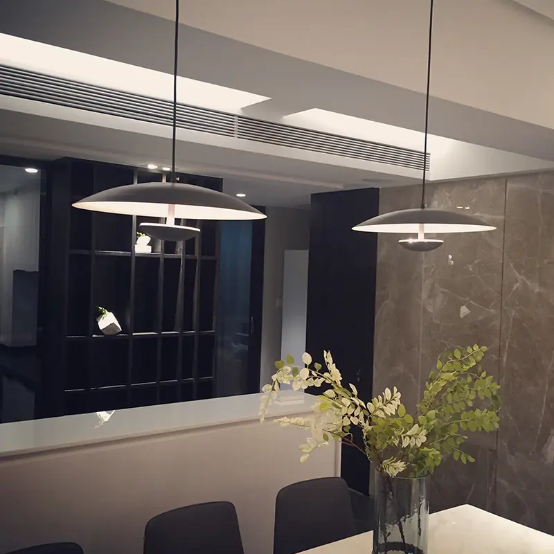 Nordic Simple Creative Restaurant UFO Chandelier Living