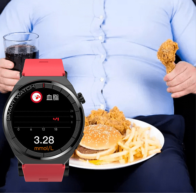 Smart Bracelet Blood Pressure Heart Rate Blood Glucose Uric Acid Blood Lipid Body Temperature Remote Care Sports Watch - Image 9