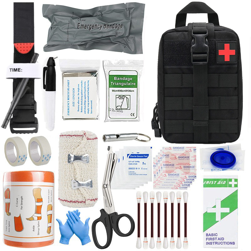 Outdoor Travel First-Aid Gear Survival Tool Kit