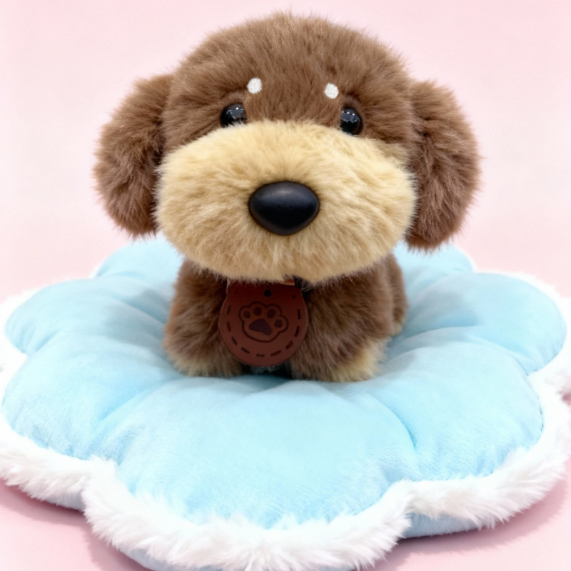 Cute Squeezeable Little Animals Calico Cat And Dachshund Doll