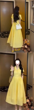 Womens A-line Shirt Fashionable Casual Dress