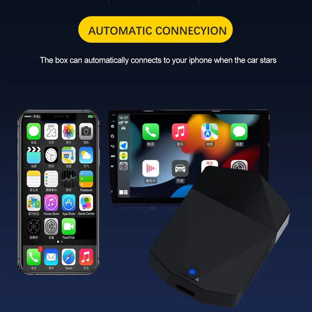 CarPlay Original Car Wired To Wireless Box
