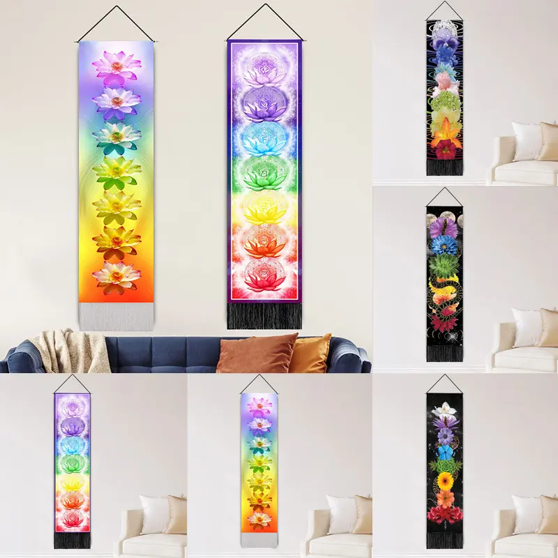 Decorative Hanging Paintings Printed Home Decor Wall Hangings Tassel