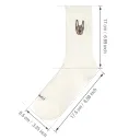 White Doberman Pinscher Socks