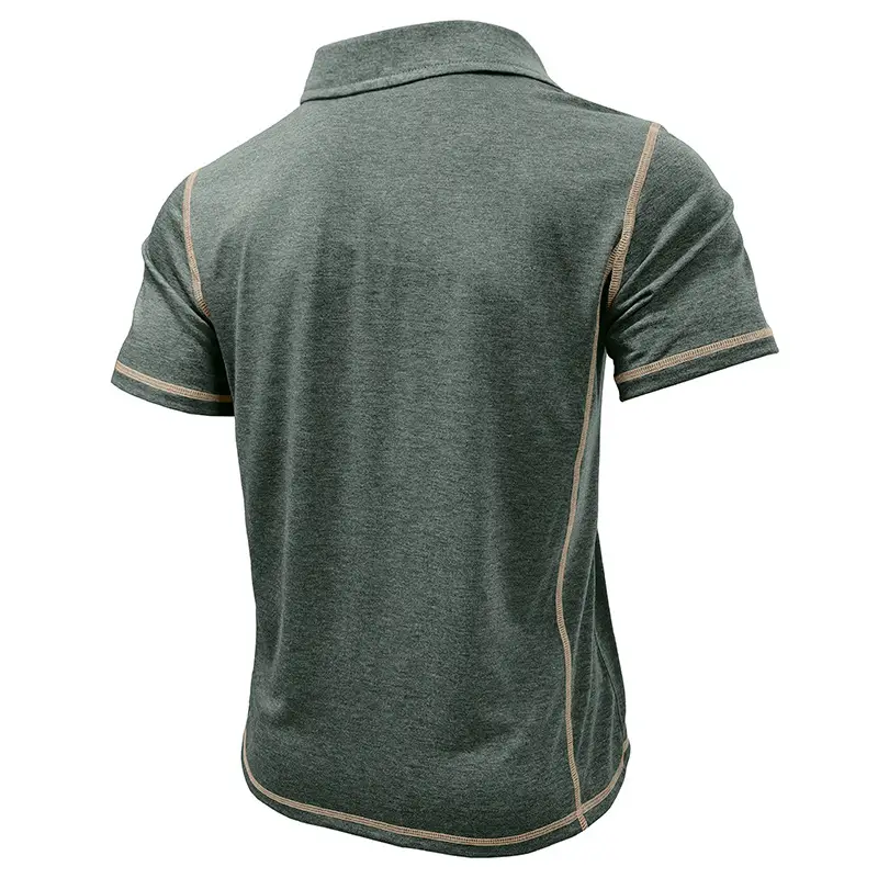 Personalized Short-sleeved Lapel T-shirt