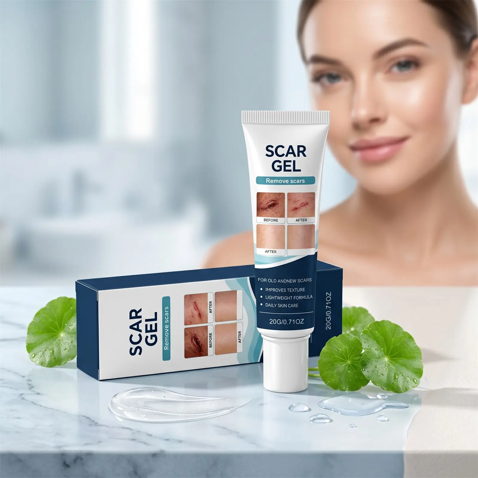 Skin Care Gel That Moisturizes And Smooths