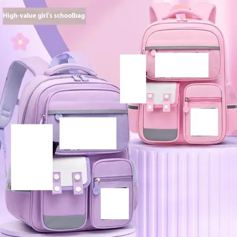 Casual Backpack Lightweight and Large Capacity Schoolbag