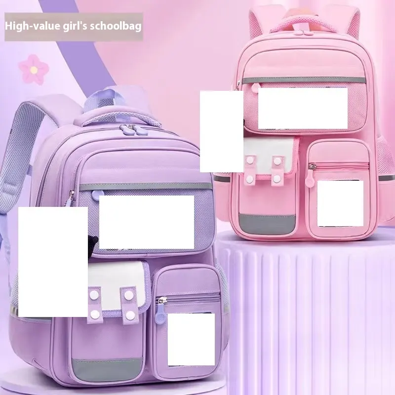 Casual Backpack Lightweight and Large Capacity Schoolbag