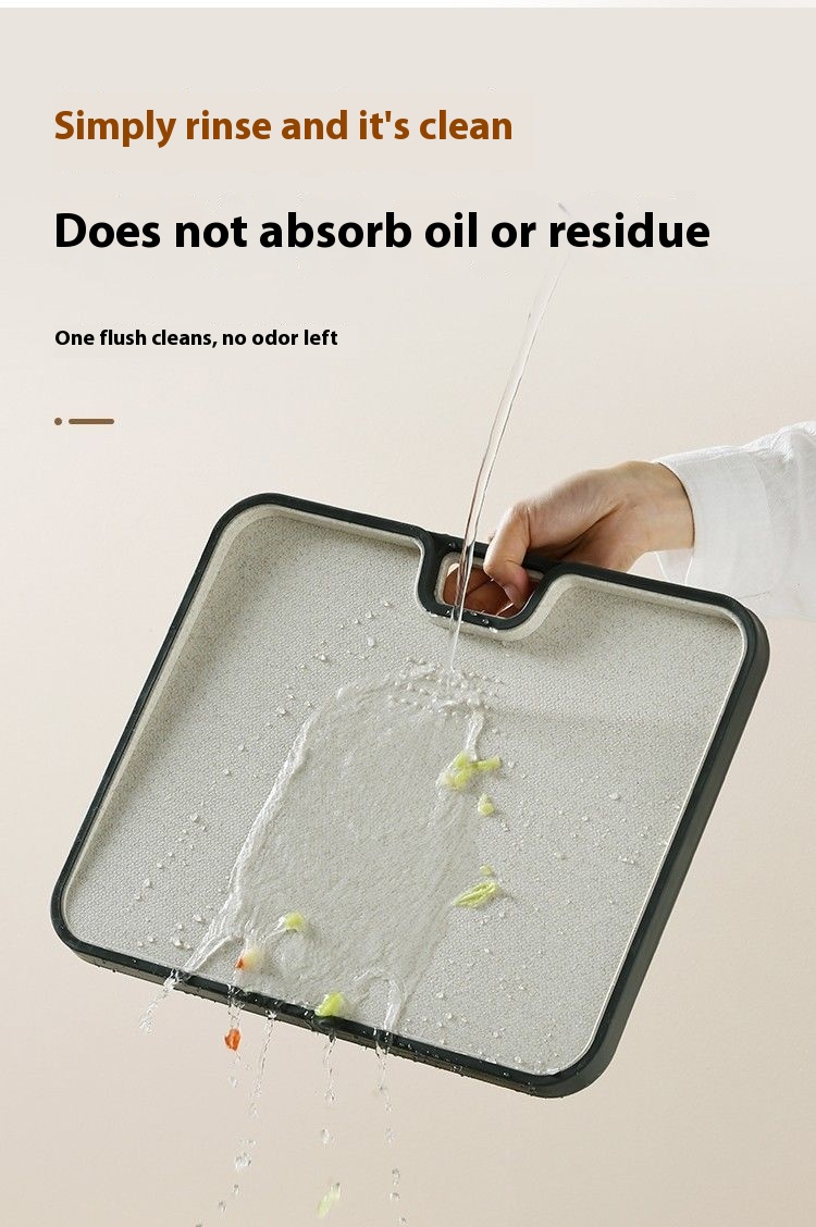 Double-sided Wheat Straw Cutting Board