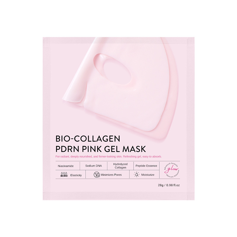 Collagen Face Mask Separate Upper And Lower Face Pieces