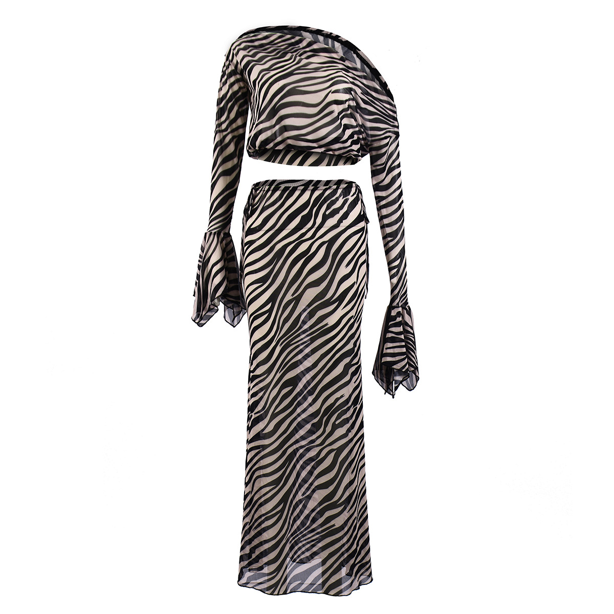 Off-Shoulder Bell Sleeve Top & Skirt 2fd4f7ee 4fee 4359 Ac28 E3b6fe875d3f