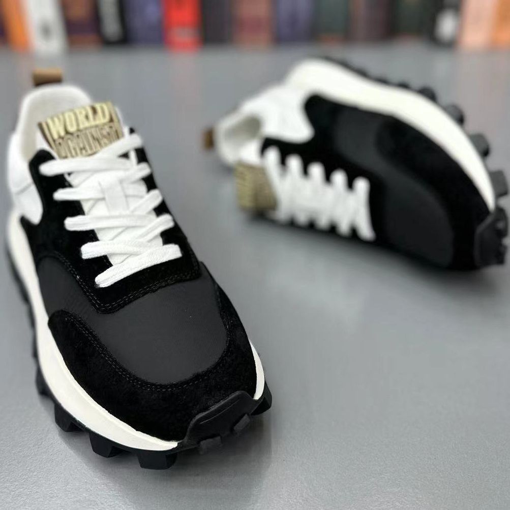 Title 4, Mens sports color matching low-top casual shoe...