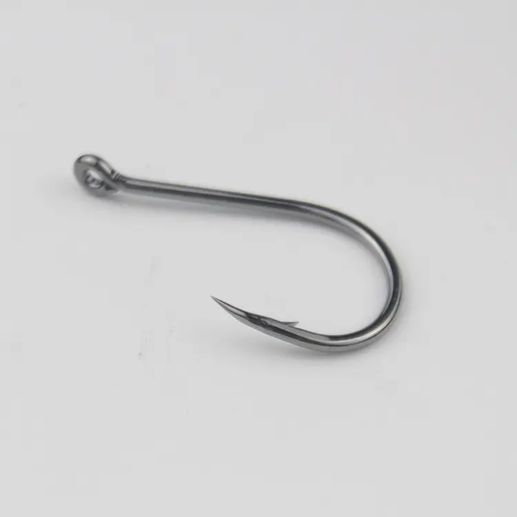 Fishhook Bulk Hole Ring Barbed Crooked Mouth