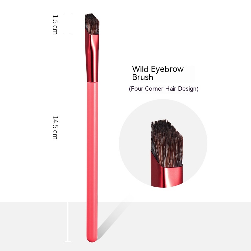 Wild Eyebrow Brush Eyebrow Sweeping Square Four-corner Bevel Eyebrow Brush