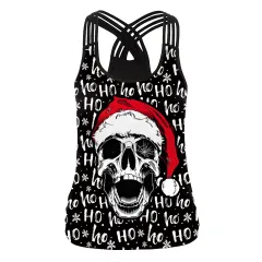 Women's Wansheng Night Skull Letter Digital Printing Camisole - Sb104 1005-S - View 1