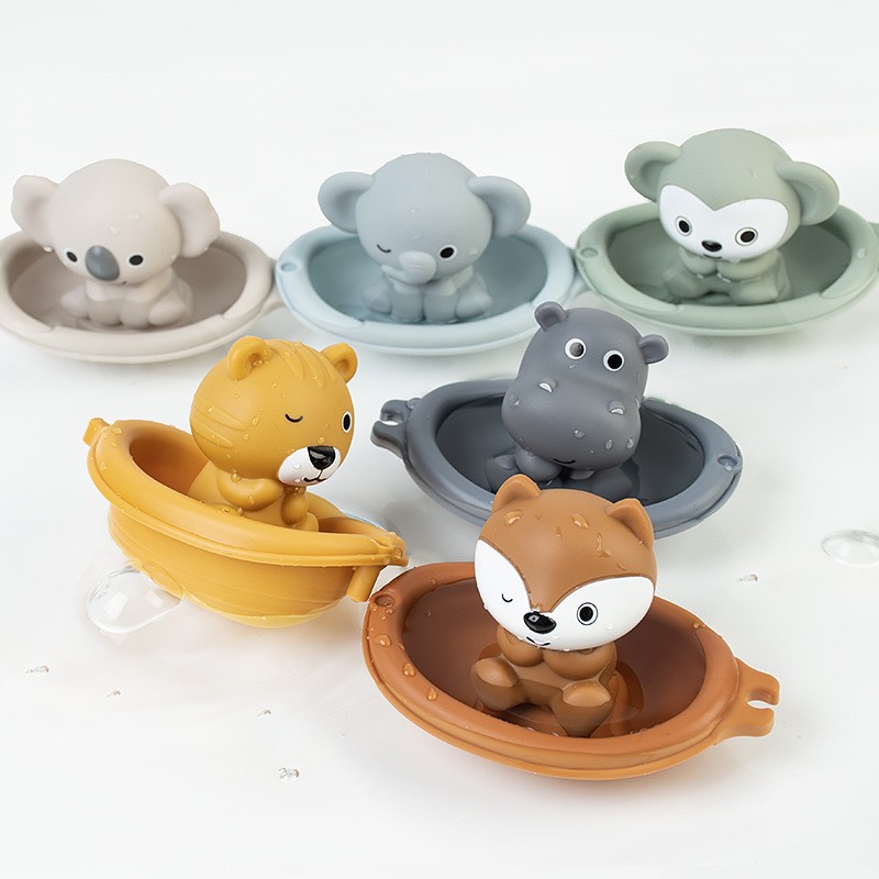 Stacking Boats Bath Toy Set