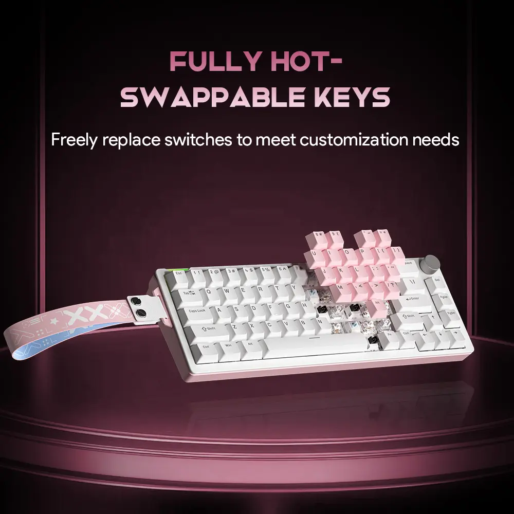 FURYCUBE V68 Wired Mechanical Keyboard