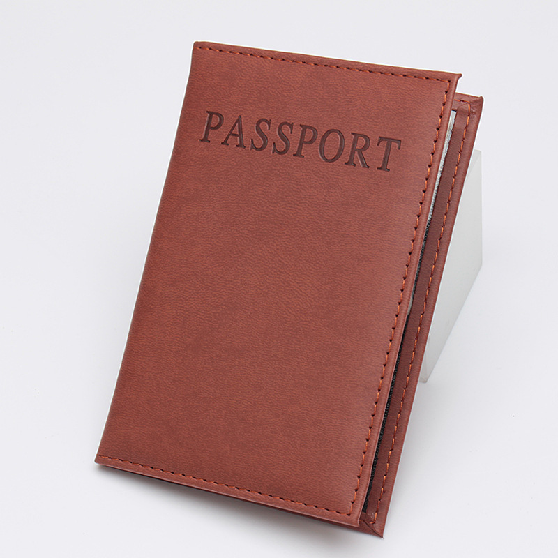 Leather Passport Holder Passport Case Card Holder